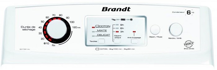 Brandt BDT561AL ovládání